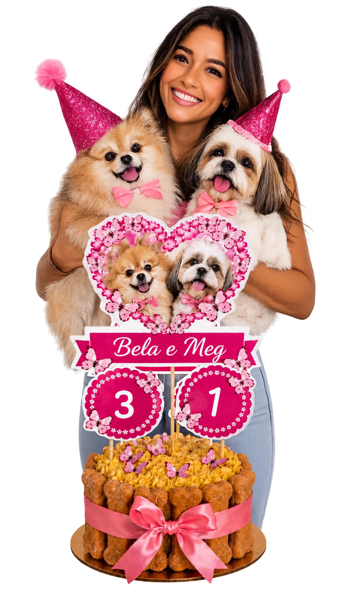Festa de AUniversário para pets feita pela Chef Pet Gourmet